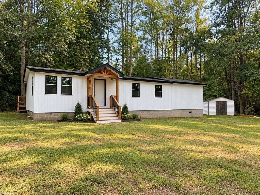 2 Acres of Land with Home for Sale in Suffolk, Virginia