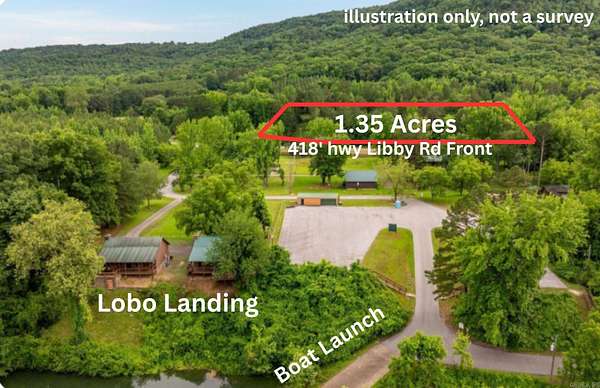 1.35 Acres of Land for Sale in Heber Springs, Arkansas