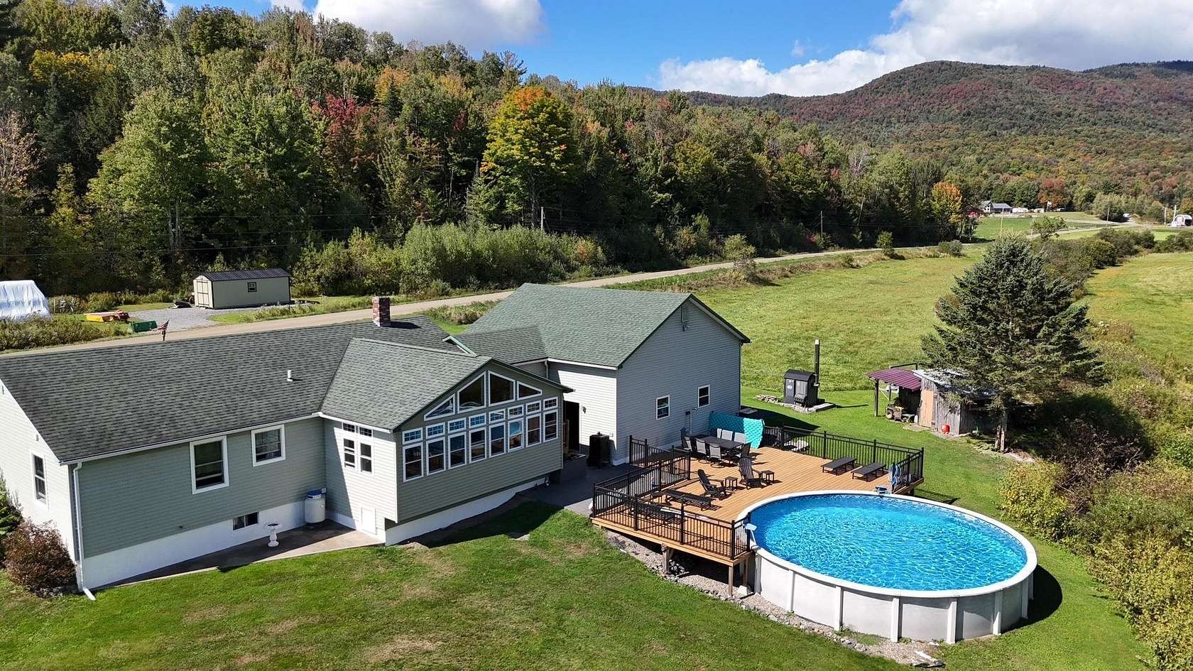 21 Acres of Recreational Land with Home for Sale in Newport Town, Vermont