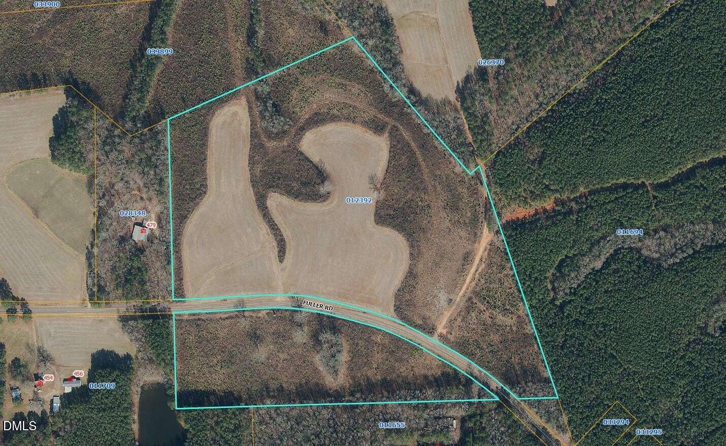 52.2 Acres of Agricultural & Residential Land for Sale in Louisburg, North Carolina