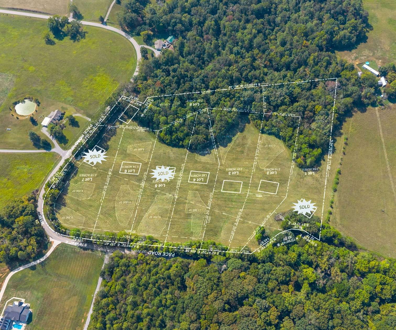 2.1 Acres of Land with Home for Sale in Clarksville, Tennessee
