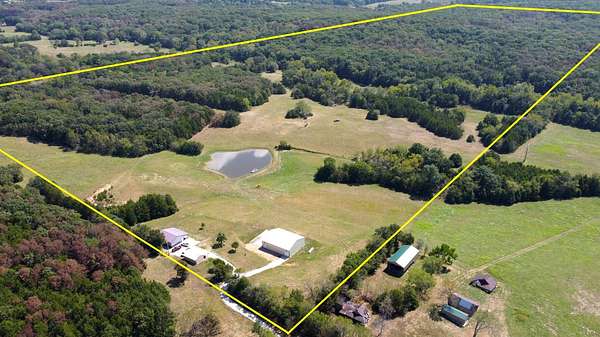 120 Acres of Land with Home for Sale in Warsaw, Missouri
