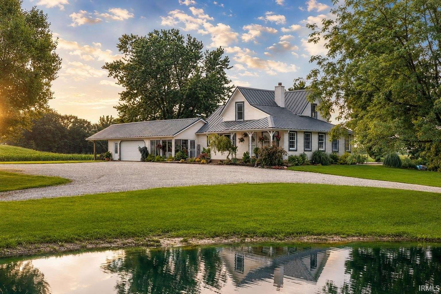 3 Acres of Land with Home for Sale in Bremen, Indiana