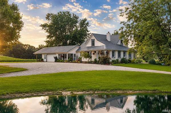3 Acres of Land with Home for Sale in Bremen, Indiana