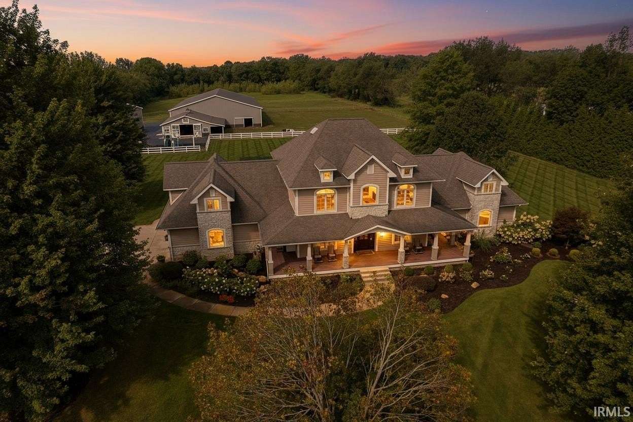 11.1 Acres of Land with Home for Sale in La Porte, Indiana
