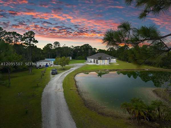 5 Acres of Land with Home for Sale in Fellsmere, Florida