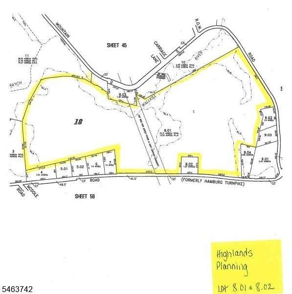 75.7 Acres of Land for Sale in Hardyston Township, New Jersey