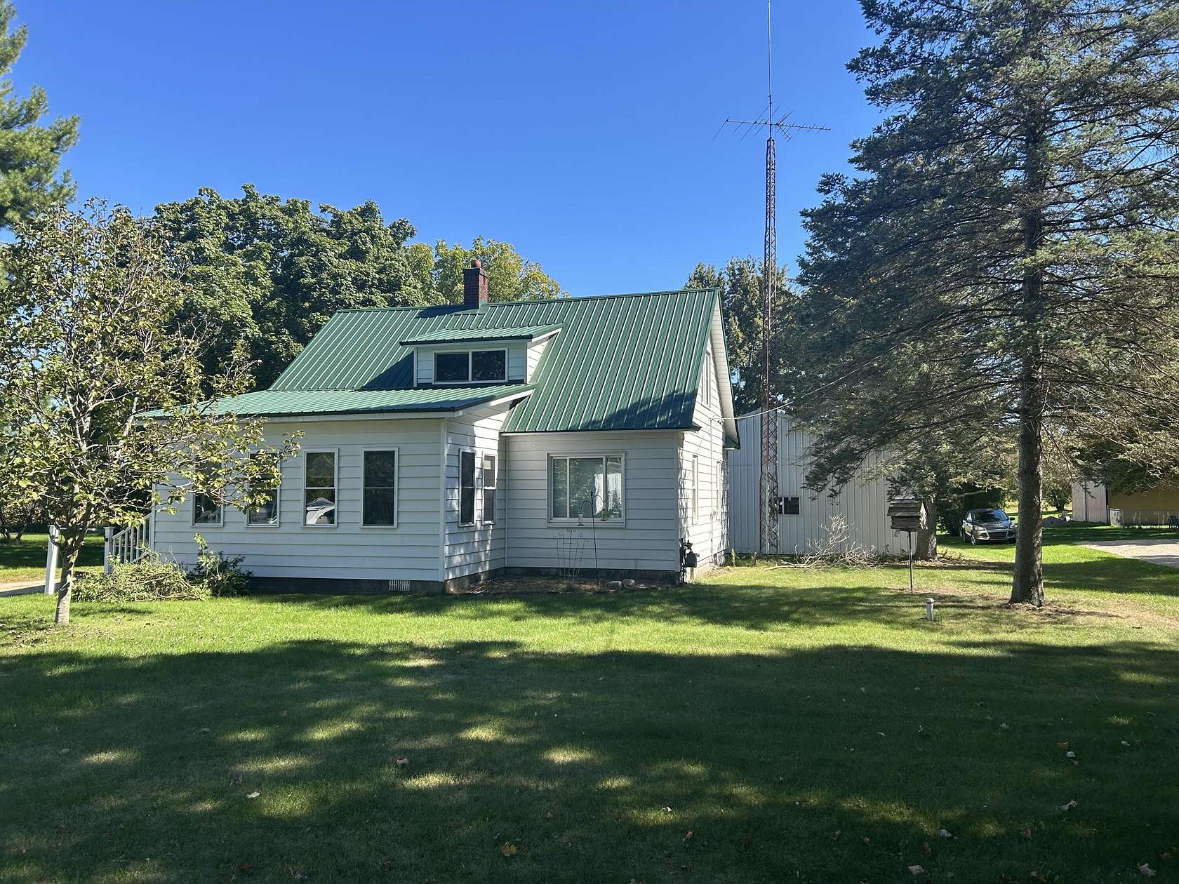 1.5 Acres of Land with Home for Sale in Fremont, Michigan