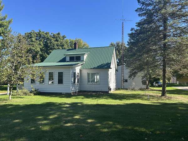 1.5 Acres of Land with Home for Sale in Fremont, Michigan