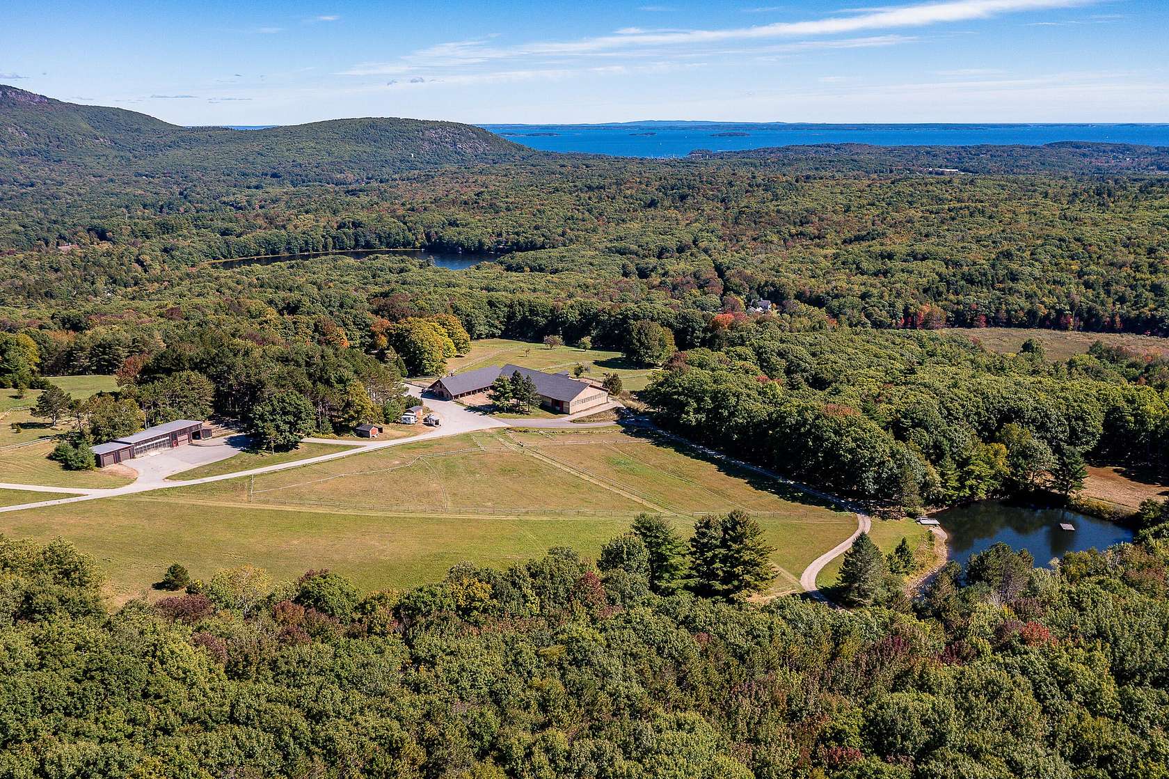 131 Acres of Land with Home for Sale in Camden, Maine