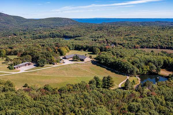 131 Acres of Land with Home for Sale in Camden, Maine