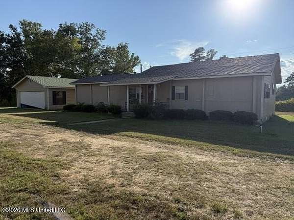 2.7 Acres of Land with Home for Sale in Lake, Mississippi