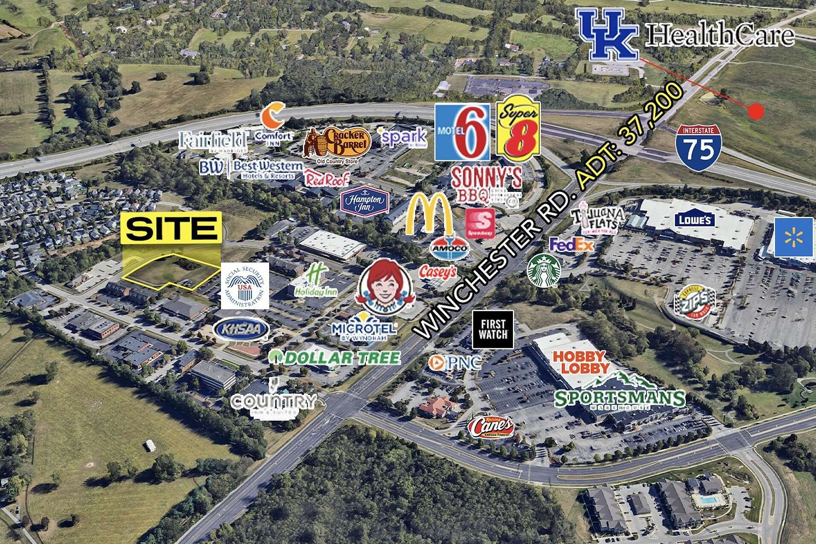1.84 Acres of Commercial Land for Sale in Lexington, Kentucky