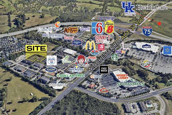 1.84 Acres of Commercial Land for Sale in Lexington, Kentucky