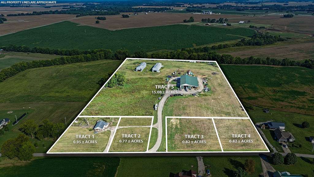 18 Acres of Land with Home for Auction in Gracey, Kentucky