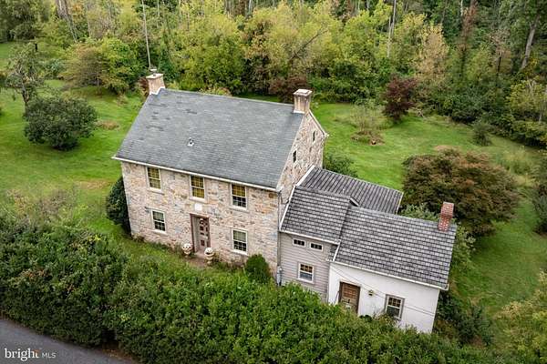 11 Acres of Recreational Land with Home for Sale in Easton, Pennsylvania