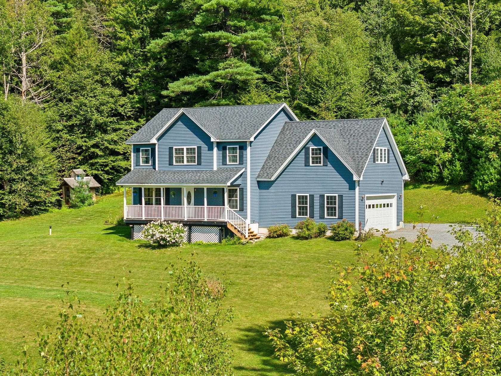 10 Acres of Land with Home for Sale in Huntington, Vermont