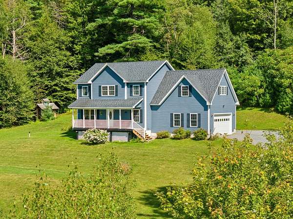 10 Acres of Land with Home for Sale in Huntington, Vermont