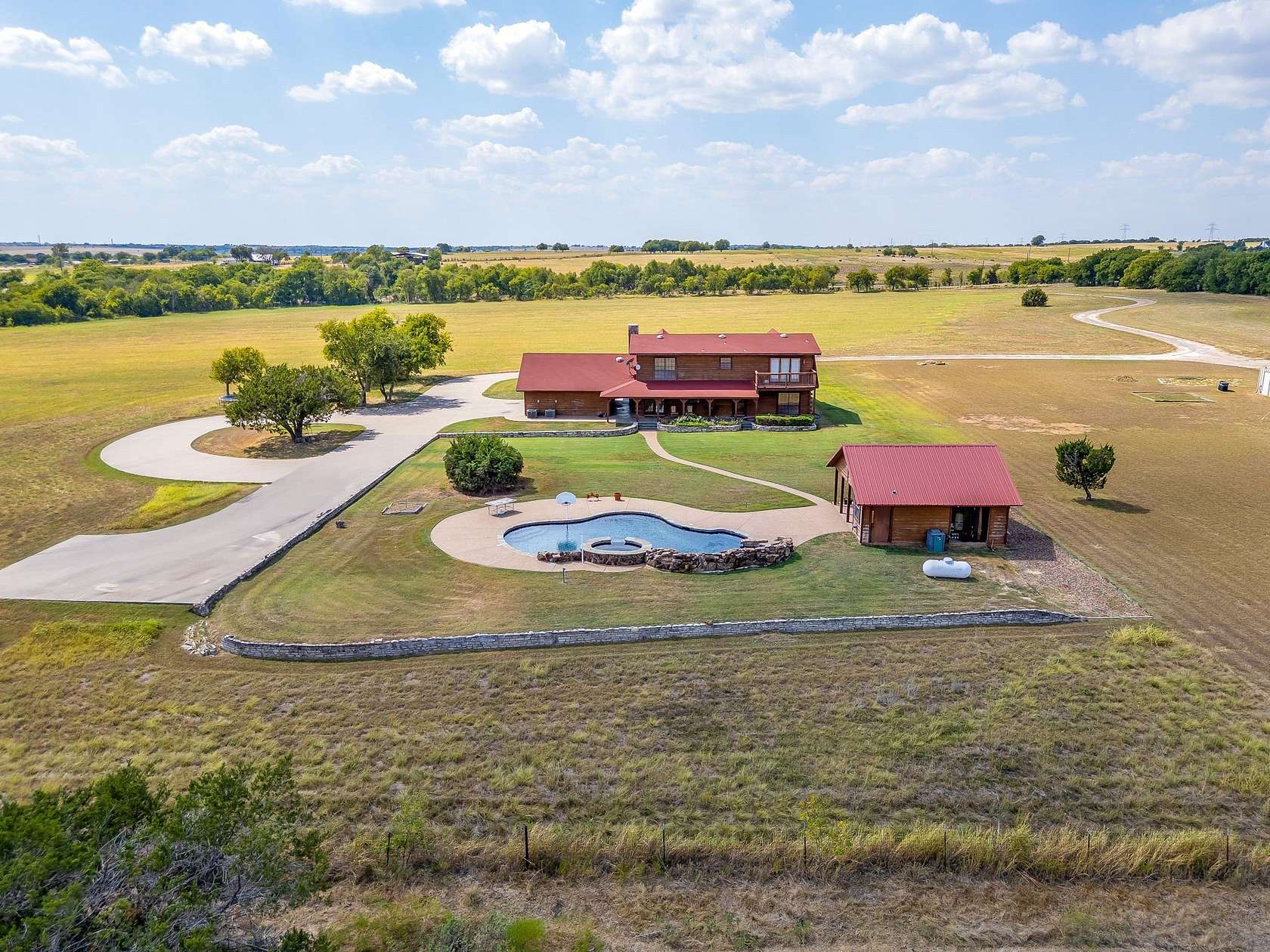 67 Acres of Land with Home for Sale in Godley, Texas