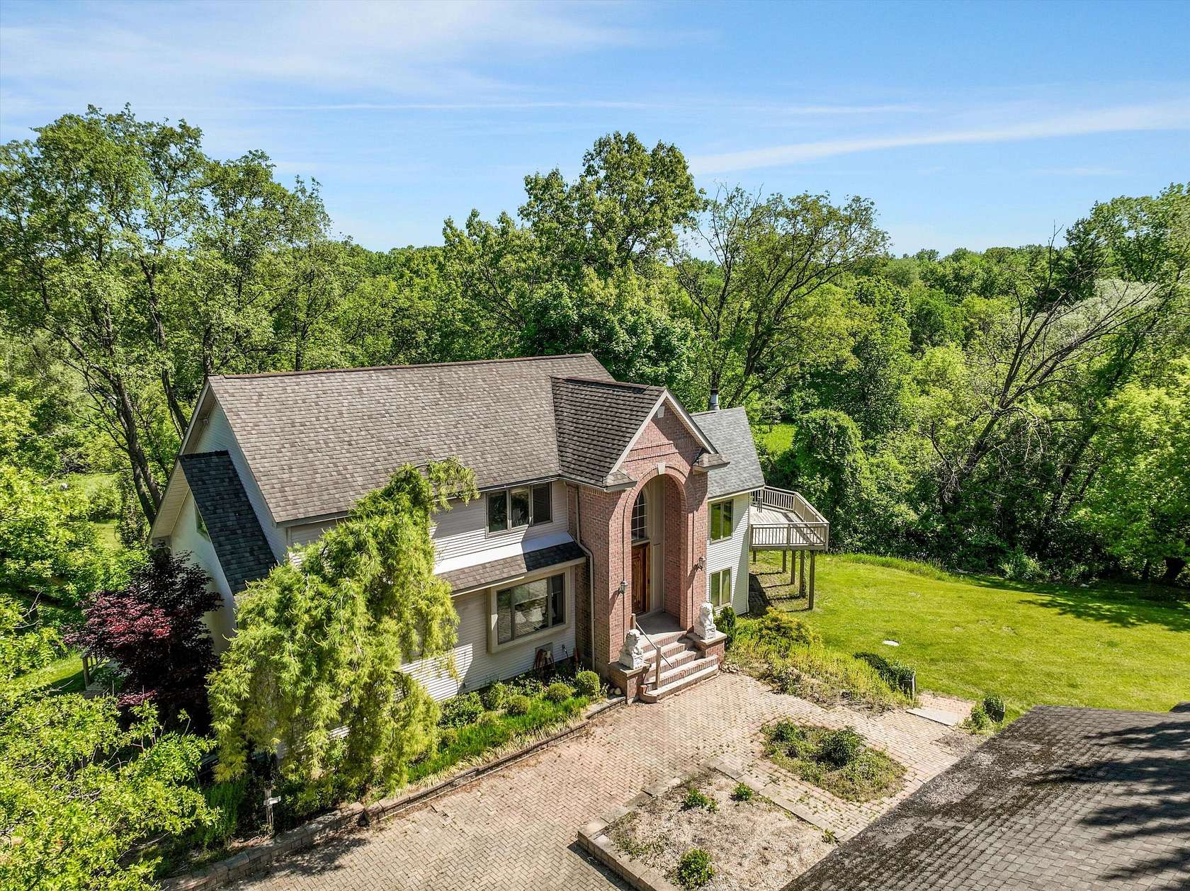 3 Acres of Land with Home for Sale in Rochester Hills, Michigan