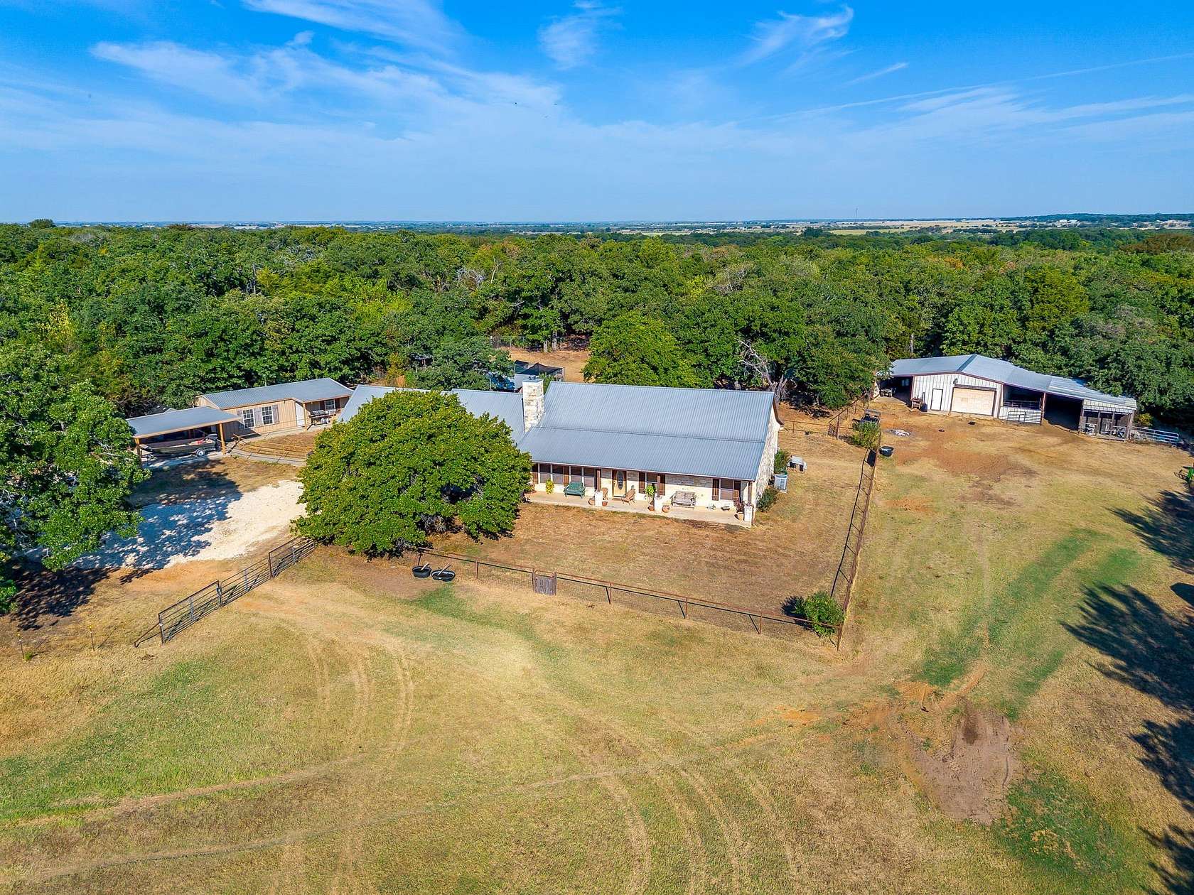 15 Acres of Land with Home for Sale in Cleburne, Texas