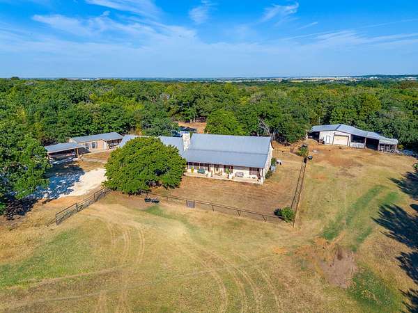 15 Acres of Land with Home for Sale in Cleburne, Texas