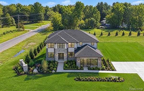 2 Acres of Land with Home for Sale in Washington Township, Michigan