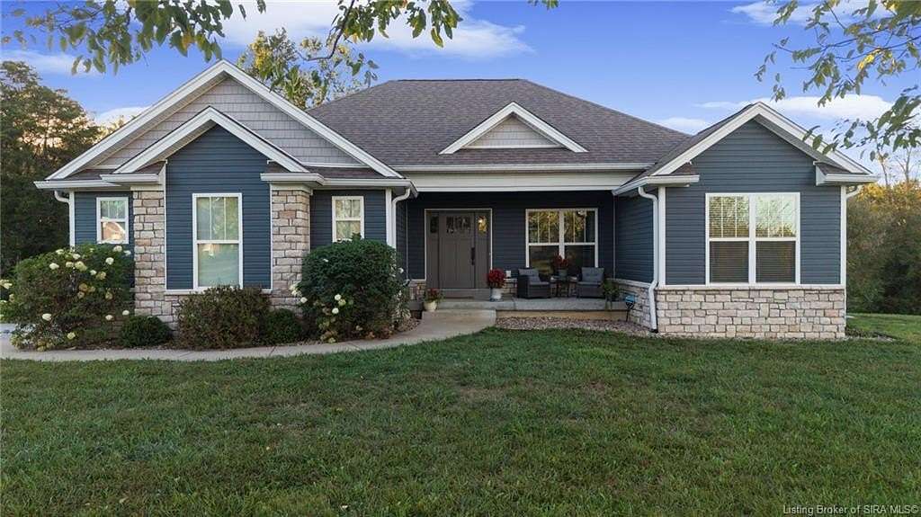 4.3 Acres of Land with Home for Sale in Scottsburg, Indiana