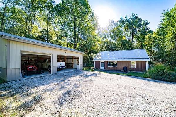5 Acres of Land with Home for Sale in Martinsville, Indiana