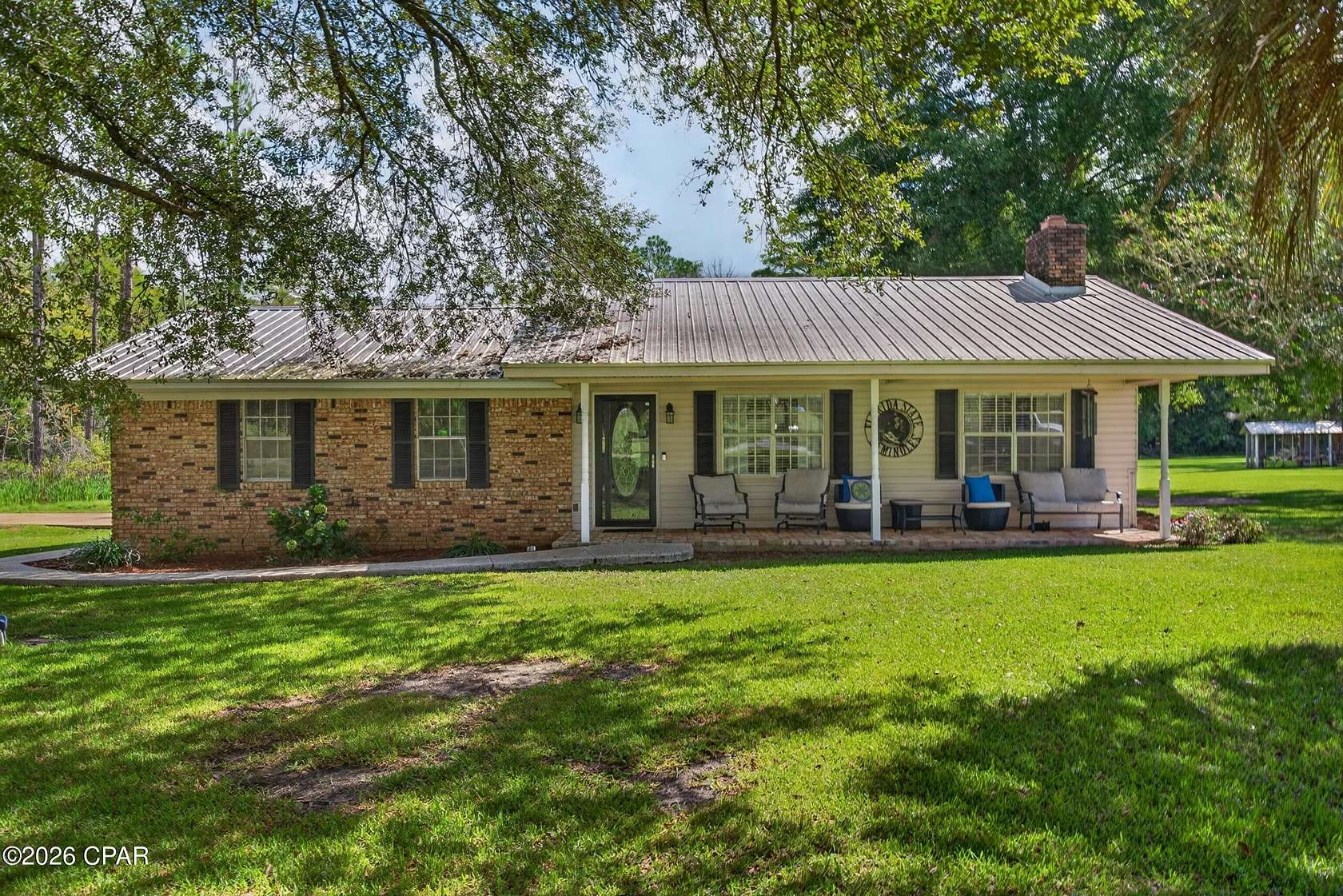 13.4 Acres of Land with Home for Sale in Chipley, Florida