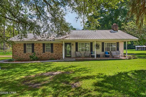 13.4 Acres of Land with Home for Sale in Chipley, Florida