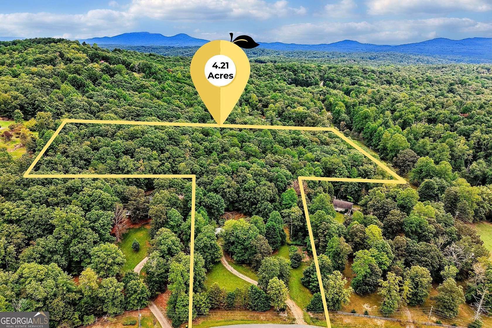 4.2 Acres of Land with Home for Sale in Cleveland, Georgia