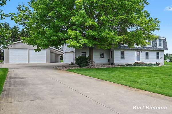6.5 Acres of Land with Home for Sale in Hamilton, Michigan
