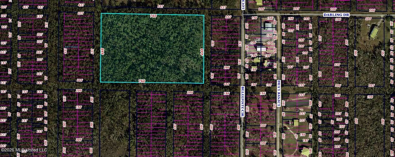 7.6 Acres of Land for Sale in Bay St. Louis, Mississippi
