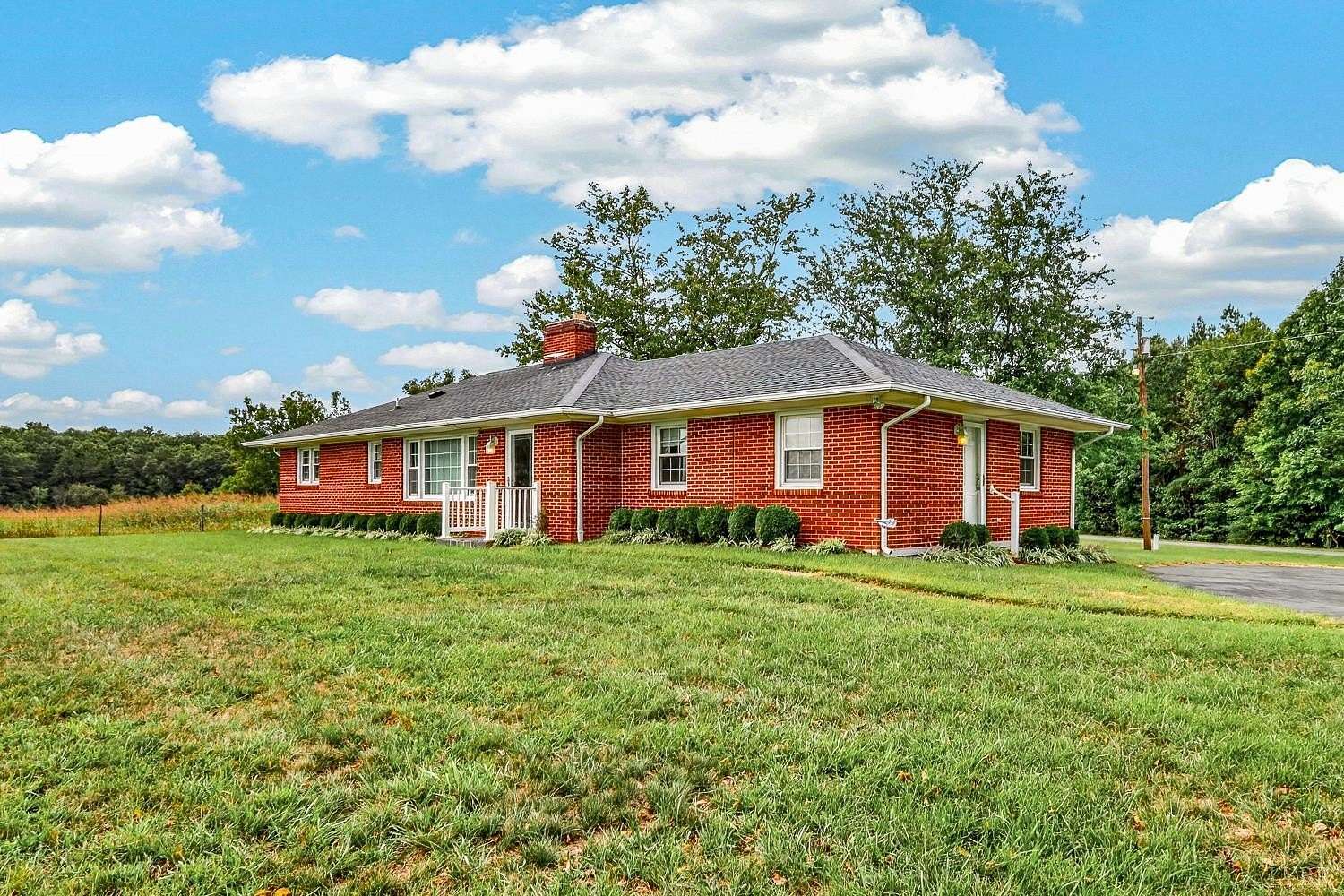 15.2 Acres of Land with Home for Sale in Gladys, Virginia