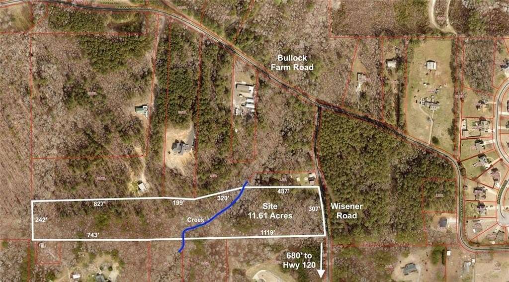 11.6 Acres of Land for Sale in Dallas, Georgia