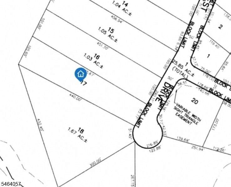 0.96 Acres of Residential Land for Sale in Vernon Township, New Jersey