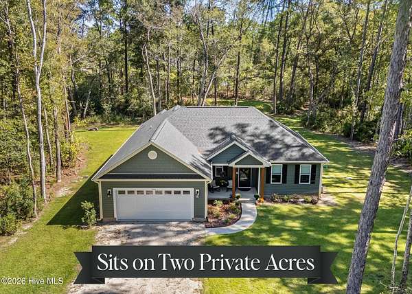 2 Acres of Land with Home for Sale in Southport, North Carolina