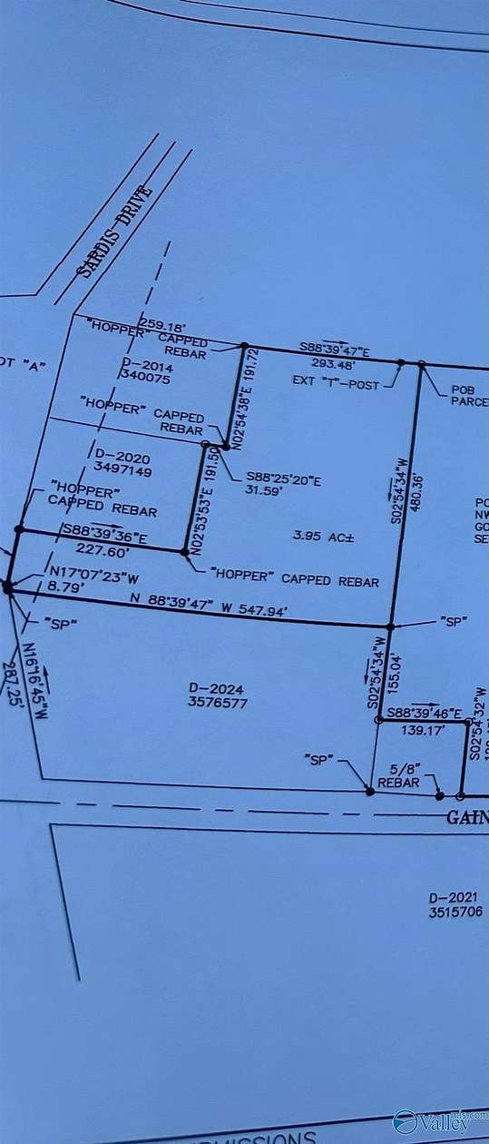 3.9 Acres of Commercial Land for Sale in Boaz, Alabama