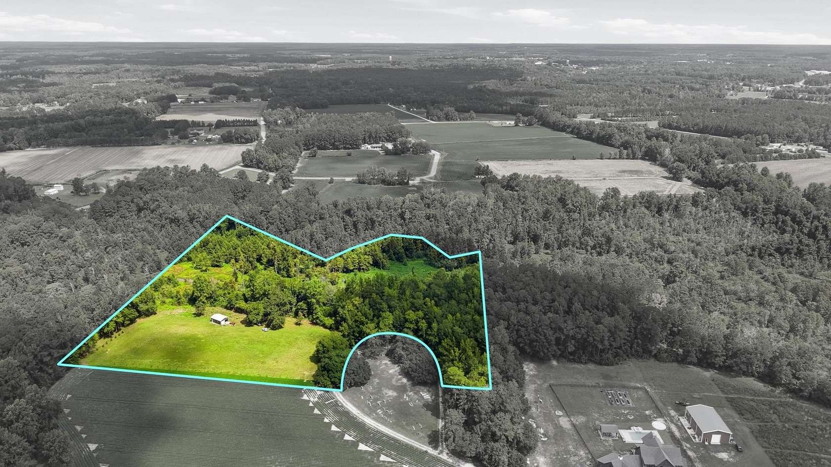 12.4 Acres of Recreational & Residential Land for Sale in Loris, South Carolina