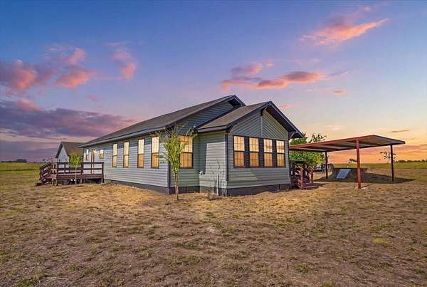 5.37 Acres of Land with Home for Sale in Alvarado, Texas