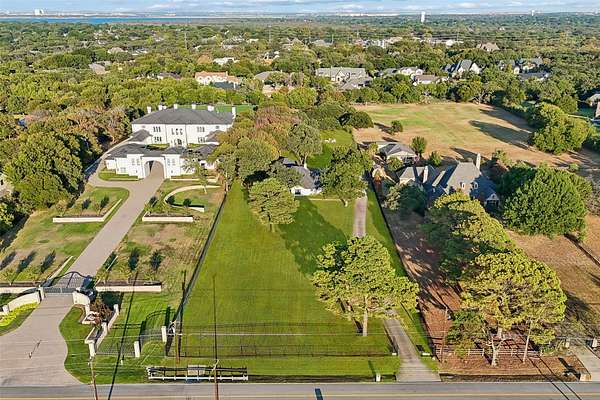 3 Acres of Land with Home for Sale in Southlake, Texas