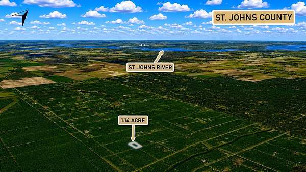 1.14 Acres of Residential Land for Sale in Hastings, Florida