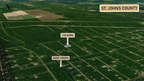 1.14 Acres of Residential Land for Sale in Hastings, Florida
