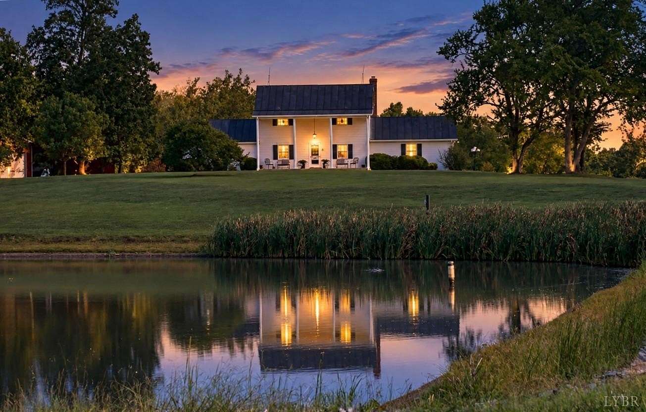 69.1 Acres of Agricultural Land with Home for Sale in Bedford, Virginia