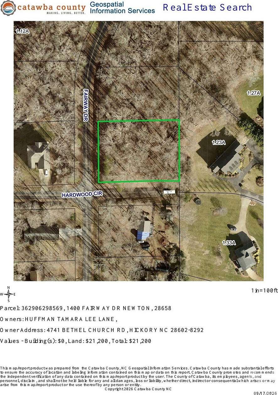 0.71 Acres of Residential Land for Sale in Newton, North Carolina