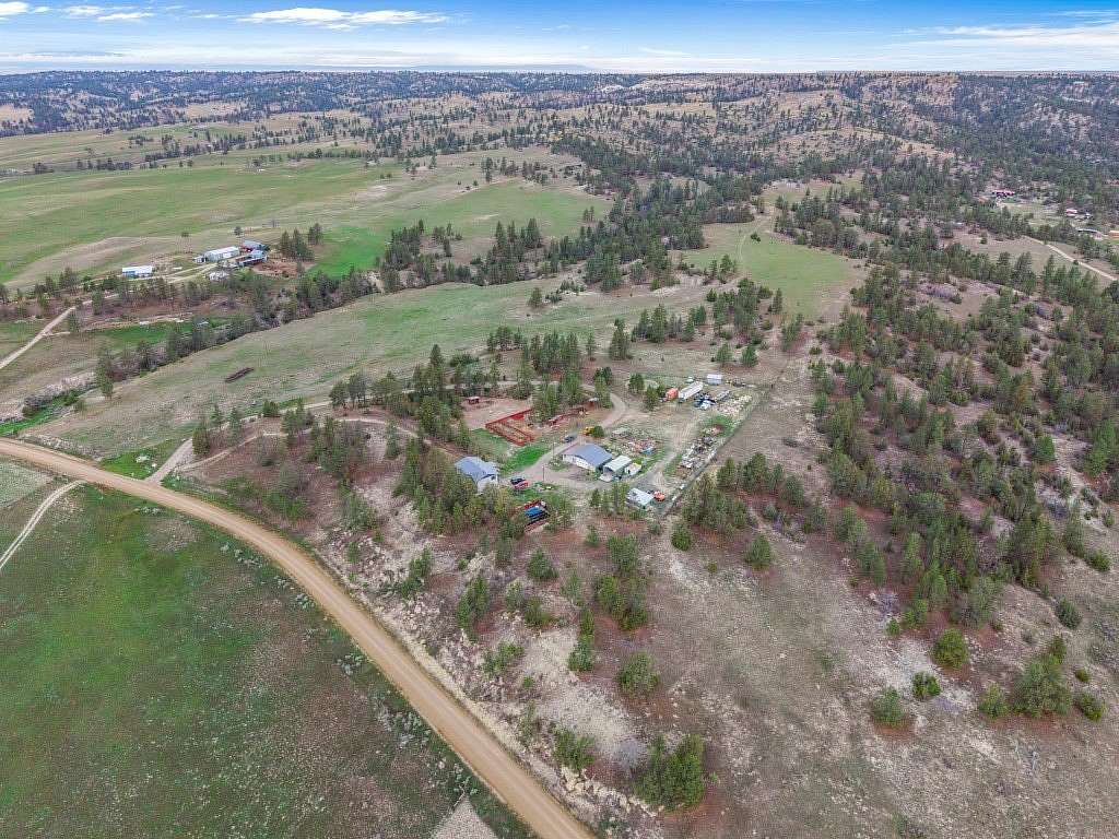 6.86 Acres of Land with Home for Sale in Roundup, Montana