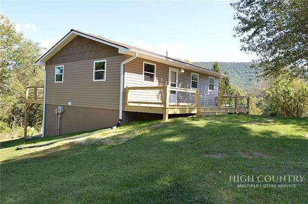 1.8 Acres of Land with Home for Sale in Sparta, North Carolina