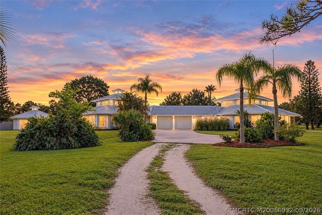 4.2 Acres of Land with Home for Sale in Palm City, Florida