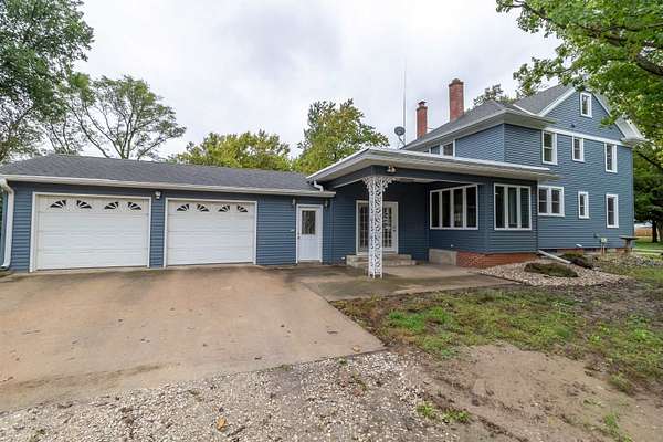 3 Acres of Land with Home for Sale in Whiting, Iowa